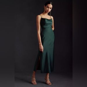 BHLDN Cali Satin Charmeuse Midi Dress
STYLE NO.  59743971